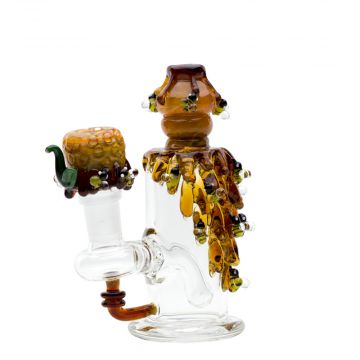 Empire Glassworks Beehive Mini Bubbler