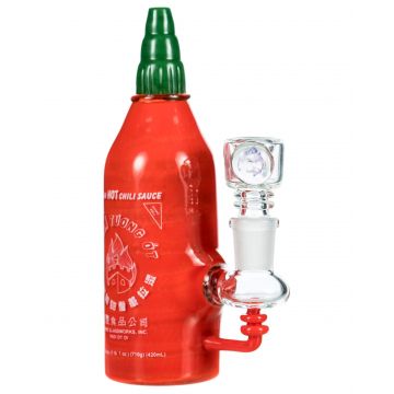 Empire Glassworks Sriracha Sauce Rig