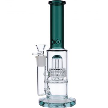 Glass Bong with Colored Neck | Teal | View 1