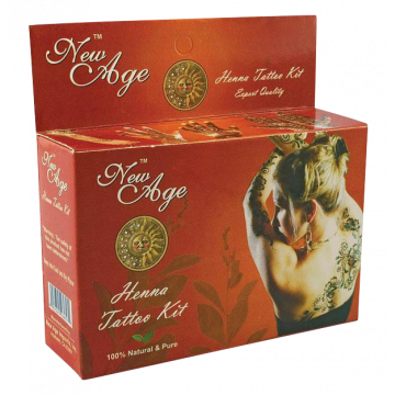 New Age Henna Tattoo Kit | Box View 