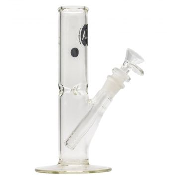 LA Pipes Straight Ice Bong | 9 Inch | Side view 1