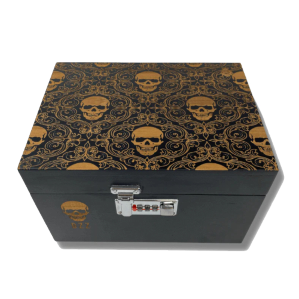 Skull Pattern Large Bzz Box