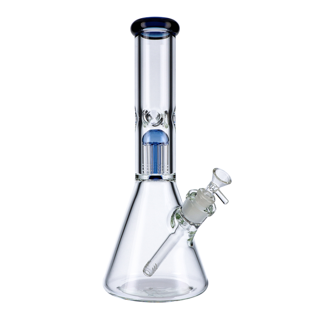 14 Inch Blue Ice Catcher Luxury Design Inline Perc Bong